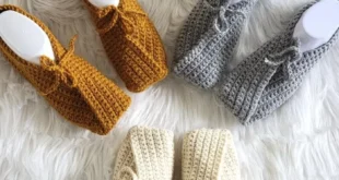 Beginner Crochet Slippers | Origami Slippers