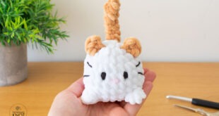 No-Sew Crochet Cat Pattern