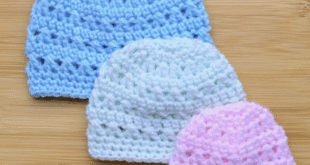 Hopscotch Preemie Crochet Hat